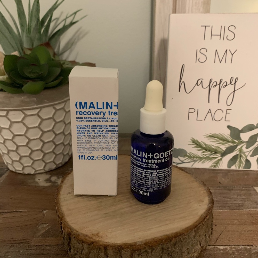 Making + Goetz recovery treatment oil